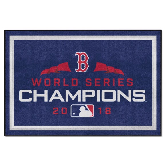 Picture of Boston Red Sox 5X8 Plush Rug