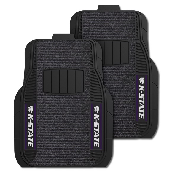Picture of Kansas State Wildcats 2-pc Deluxe Car Mat Set