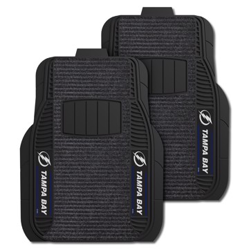 Picture of Tampa Bay Lightning 2-pc Deluxe Car Mat Set
