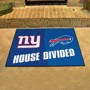 Picture of NFL House Divided - Giants / Bills House Divided Mat