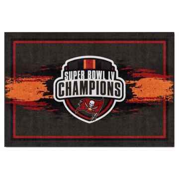 Picture of Tampa Bay Buccaneers 5X8 Plush Rug