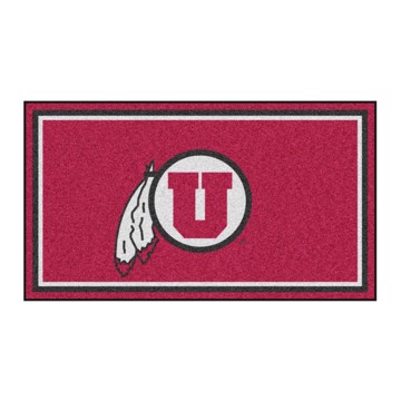 Picture of Utah Utes 3X5 Plush Rug