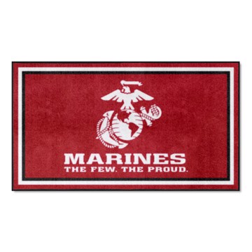 Picture of U.S. Marines 3X5 Plush Rug