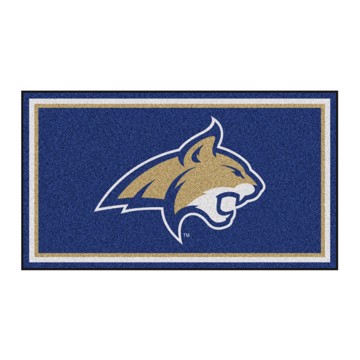 Picture of Montana State Grizzlies 3X5 Plush Rug