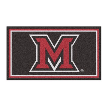Picture of Miami (OH) Redhawks 3X5 Plush Rug