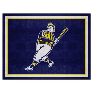 Picture of Milwaukee Brewers 8X10 Plush Rug