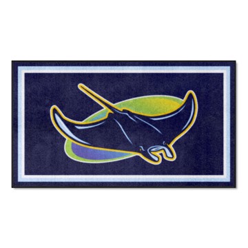 Picture of Tampa Bay Rays 3X5 Plush Rug
