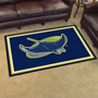 Picture of Tampa Bay Rays 4X6 Plush Rug