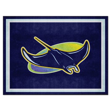 Picture of Tampa Bay Rays 8X10 Plush Rug
