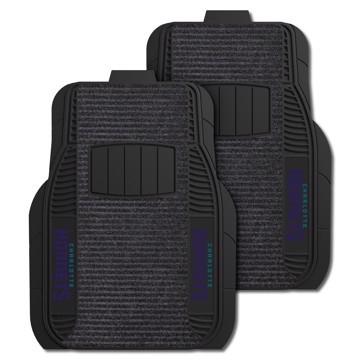 Picture of Charlotte Hornets 2-pc Deluxe Car Mat Set