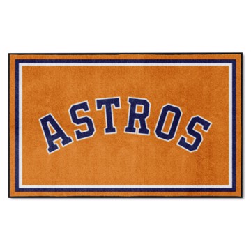 Picture of Houston Astros 4X6 Plush Rug