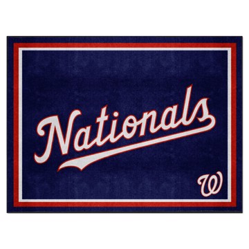 Picture of Washington Nationals 8X10 Plush Rug