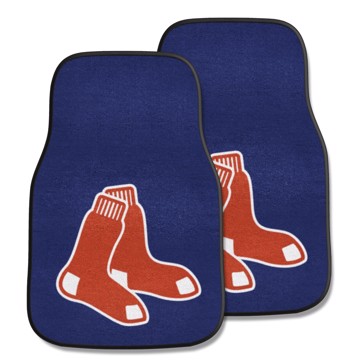 Picture of Boston Red Sox 2-pc Carpet Car Mat Set