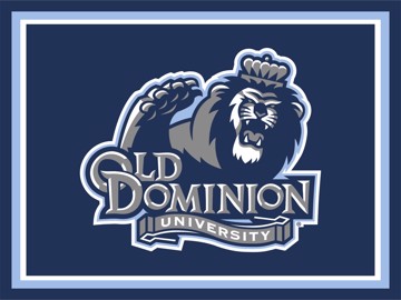 Picture of Old Dominion Monarchs 8X10 Plush Rug