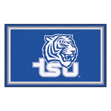 Picture of Tennessee State Tigers 4X6 Plush Rug