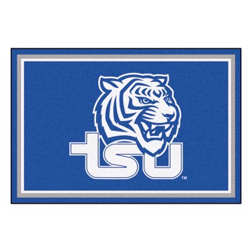 Picture of Tennessee State Tigers 5X8 Plush Rug