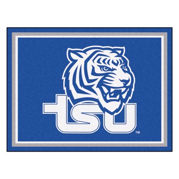 Picture of Tennessee State Tigers 8X10 Plush Rug