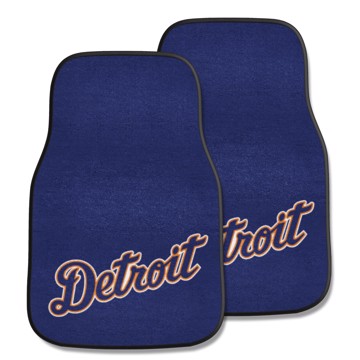 Picture of Detroit Tigers 2-pc Carpet Car Mat Set