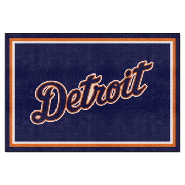 Picture of Detroit Tigers 5X8 Plush Rug