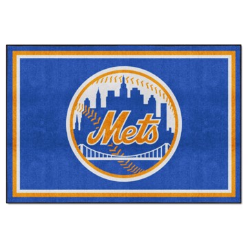 Picture of New York Mets 5X8 Plush Rug