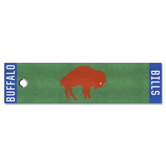 Picture of Buffalo Bills Putting Green Mat - Retro Collection