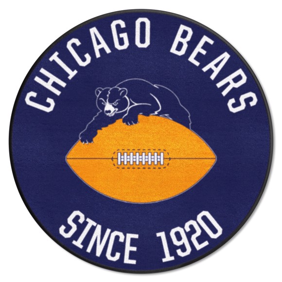 Picture of Chicago Bears Roundel Mat - Retro Collection