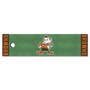 Picture of Cleveland Browns Putting Green Mat - Retro Collection