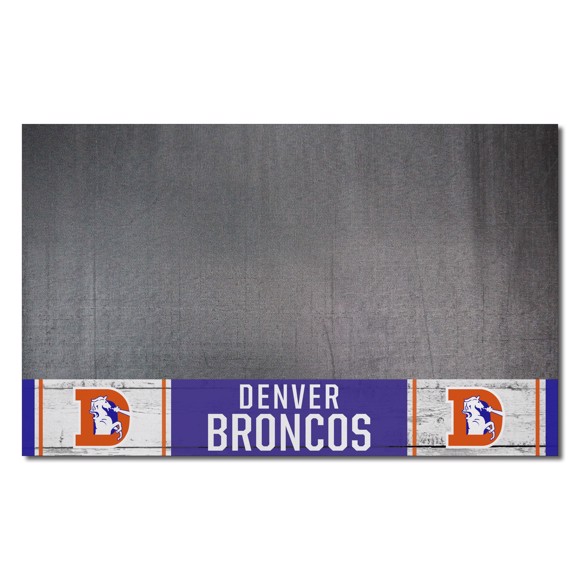 Picture of Denver Broncos Grill Mat - Retro Collection