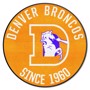 Picture of Denver Broncos Roundel Mat - Retro Collection