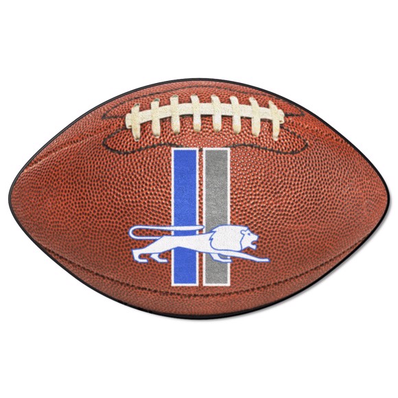 Picture of Detroit Lions Football Mat - Retro Collection