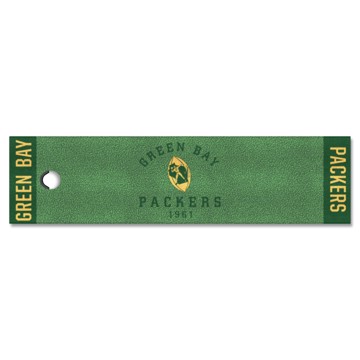 Picture of Green Bay Packers Putting Green Mat - Retro Collection