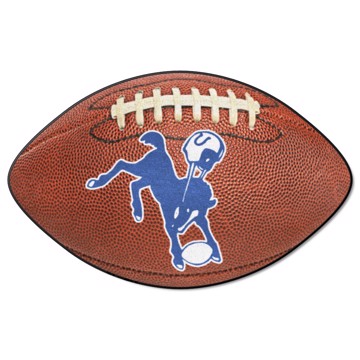 Picture of Indianapolis Colts Football Mat - Retro Collection