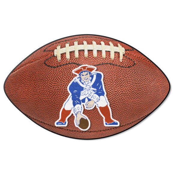 Picture of New England Patriots Football Mat - Retro Collection