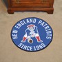 Picture of New England Patriots Roundel Mat - Retro Collection