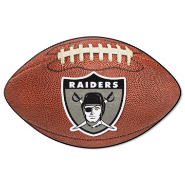 Picture of Las Vegas Raiders Football Mat - Retro Collection