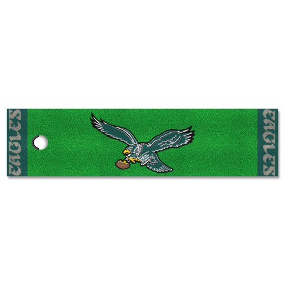 Picture of Philadelphia Eagles Putting Green Mat - Retro Collection