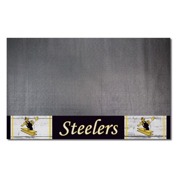 Picture of Pittsburgh Steelers Grill Mat - Retro Collection