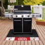 Picture of San Francisco 49ers Grill Mat - Retro Collection