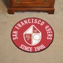 Picture of San Francisco 49ers Roundel Mat - Retro Collection