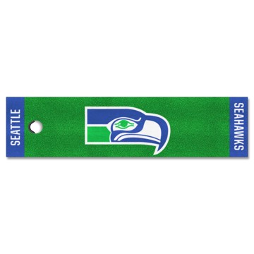 Picture of Seattle Seahawks Putting Green Mat - Retro Collection
