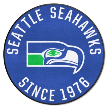 Picture of Seattle Seahawks Roundel Mat - Retro Collection