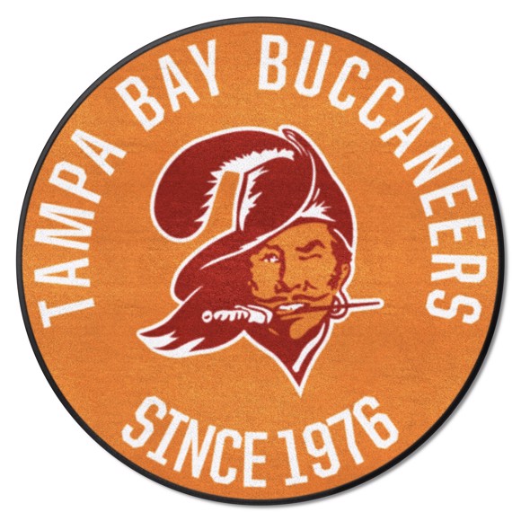 Picture of Tampa Bay Buccaneers Roundel Mat - Retro Collection