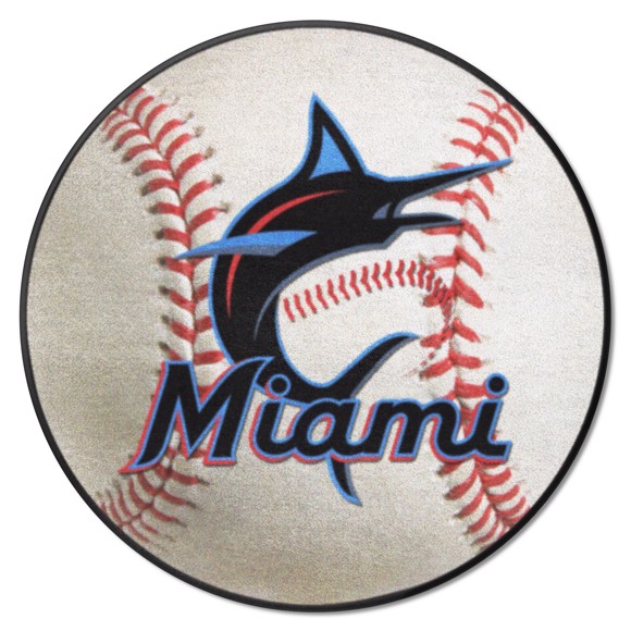Picture of Miami Marlins Baseball Mat