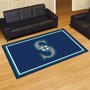 Picture of Seattle Mariners 5X8 Plush Rug