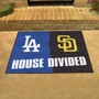 Picture of MLB House Divided - Dodgers / Padres House Divided Mat