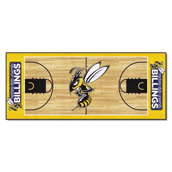 Picture of Montana State Billings Yellow Jackets NCAA Basketball Runner