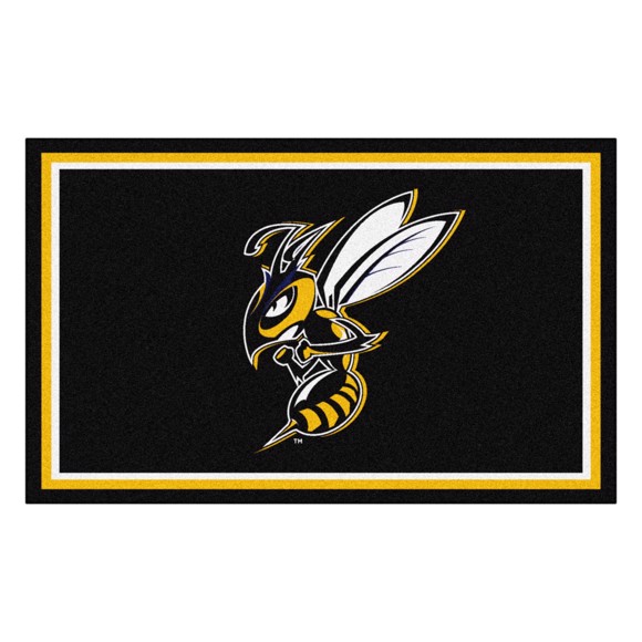 Picture of Montana State Billings Yellow Jackets 4x6 Rug