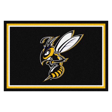 Picture of Montana State Billings Yellow Jackets 5X8 Plush Rug