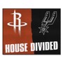 Picture of NBA House Divided - Houston Rockets / Spurs House Divided Mat