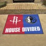 Picture of NBA House Divided - Houston Rockets / Mavericks House Divided Mat